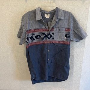 Vans Men’s Collared Linen Shirt